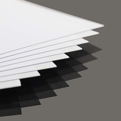 White polystyrene sheets 8 pieces 05 mm thick 200.. DIAYTAR NIGERIA brings retail convenience to your screen with affordable prices and dependable shipping.