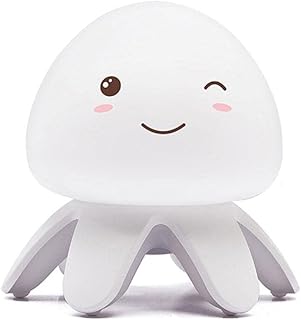 LED night light in the shape of a cute jellyfish, silicone table lamp, USB colors, bedroom decoration, rechargeable bedside.. Elevate your shopping experience with DIAYTAR NIGERIA's vast catalog and budget-friendly options.