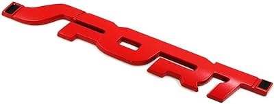 Soldot 3D metal sticker badge for sports car, racing car (1 room, red).. DIAYTAR NIGERIA: Where smart shoppers find everything they need at prices they can afford.
