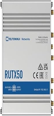 TelTonica Rutx 50 Industrial wireless router 5G + LTE CAT 20, Double SIM, RMS, Advanced safety roots, Wi-Fi 5 Double band, Gigabit Ethernet ports (X5), USB 2.0.. No stress, no delays — DIAYTAR Nigeria is your trusted shopping partner.