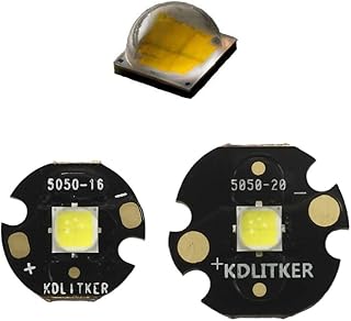 Aetool - Cree xHP50.3 HD 18W 2320 Lumens 6500K 4000K 3000K 5050 LED on KDLITKER DTP Copper MCPCB DIY flashlight (BLAND BLAND LED 6500K only).. DIAYTAR NIGERIA delivers affordability and convenience to your doorstep within 8 days of purchase.