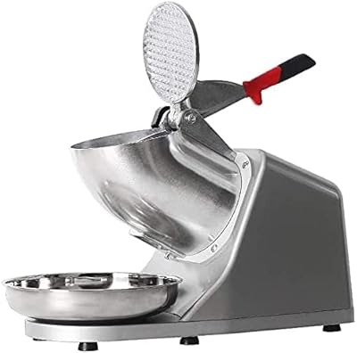 Alissa electrical ice cream razor in stainless steel (65 kg per hour) snow cones for domestic and commercial use (gray).. DIAYTAR NIGERIA brings the joy of affordable shopping to your fingertips with delivery in less than 8 days.