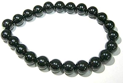Crystal Miracle Tourmaline Black 8mm Energy Pearls Round Bracelet In Crystal Gift Fashion Jewelry Beauty Energy Energy Medicine ORA Handmade accessories.. Your trusted e-commerce destination, DIAYTAR NIGERIA offers extensive variety with reliable shipping.