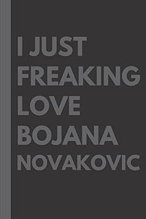 I love Bojana Novakovic: Lined notes book, Birthday Gift for lovers of Bojana Novakovic: (6 x 9 inches) (110 pages).. A world of products at your fingertips — thanks to DIAYTAR Nigeria.