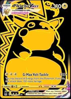Pokemon - Pikachu V Max - TG29 - Trainer Gallery - Lost Origin - Full Art - Black and golden hollow card.. Discover more ways to save — every day on DIAYTAR Nigeria.