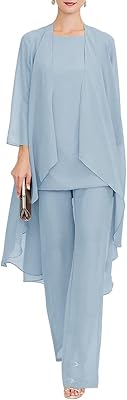 Zhongqifen 3 pieces in silk muslin mother of the bride Pants Pants Ceremonial clothing together for women for women.. Shop from our extensive catalog at DIAYTAR NIGERIA and enjoy doorstep delivery in just 5-8 days.