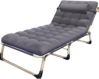 Simple folding bed 193 x 64 x 30 cm, large folding bed for desk, relaxation, lunch, nap bed.. DIAYTAR NIGERIA combines the largest product selection with affordable prices and reliable delivery.