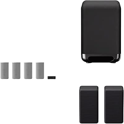Sony HT-A9 High Performance Wireless House House System + Sony SONY SONY SONY BASSER SONY 300 W + SONY 100 W wireless rear speakers.. Get access to thousands of affordable products only on DIAYTAR Nigeria.