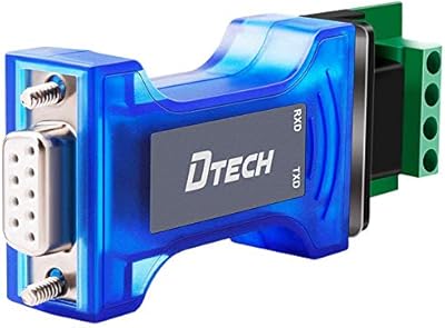 DTECH RS232 series communication data converter to RS485 with TX RX LED indicators and end card.. Shop confidently with Nigeria's most trusted e-commerce platform, offering swift and affordable delivery.