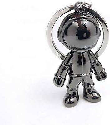 Astronaut keychain, creative astronaut keychain, robot background decoration, alloy car keychain, bags for bags, bags, car keychain (1 room black), black, 12.. DIAYTAR NIGERIA combines extensive product options with budget-friendly prices, delivered in 5-8 days.