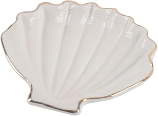 Ceramic jewelry dish shellfish: shellfish jewelry dish, ear naming box, luggage holder, jewelry presentation box, white jewelry organizer for decoration of jewelry jewelry.. Discover why millions choose DIAYTAR for affordable online shopping with delivery in just 5-8 days.