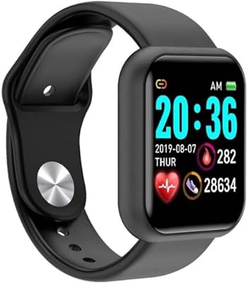 Intelligent watch for iOS and Android, men and women watches, waterproof intelligent watch, activity tracker with heart rate/sleep monitor, PAS and calories (black B).. Your favorite brands are just a click away on DIAYTAR Nigeria.