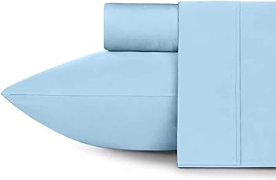 TC 400 -thread bedroom, cotton, blue, very large bed - 3 -room set.. Skip the traffic, shop online — DIAYTAR Nigeria brings it to you.