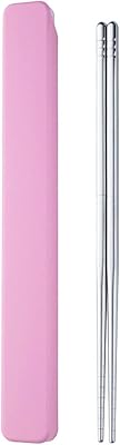 Reusable baguettes Zenzis Cantine Supermarket Stainless steel Wands Set of mini portable baguettes (color: pink).. Join the movement — fast, affordable shopping only at DIAYTAR Nigeria.