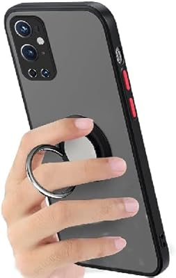 ONEPLUS 9RT 5G shell with matt support ring and matte rear crutch, hybrid shock absorption protection shell for oneplus 9rt 5g black.. DIAYTAR NIGERIA brings the market to your fingertips with affordable prices and swift delivery services.