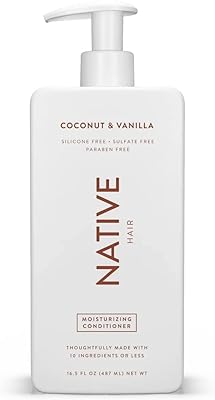 Post -shampoo vegetable moisturizing native with coconut and vanilla, clean, sulfate -free, paraben and silicone -free - 16.5 fl oz.. DIAYTAR NIGERIA delivers more than products - we deliver affordable solutions within days.