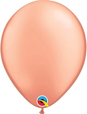 Qualatex balloons in plain latex, 100 pieces, size 11 inch, rose gold.. Transform your online shopping experience with DIAYTAR NIGERIA's affordable and diverse marketplace.