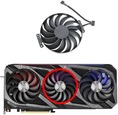 Jzwefdo 95mm graphics card cooling T129215SU Video card cooling fan for ROG Stix Oc GeForce RTX 3080 TI 3070 3060 TI 3080 3090 RX 6900 XT 6700 XT 6800 g. PU card cooling fan (Pu fan-b).. Experience the ease of digital shopping with DIAYTAR NIGERIA's affordable and diverse marketplace.