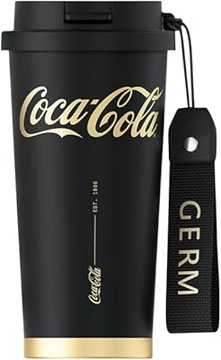 GERM COCA-COLA coffee cup with straw 18 oz with lid 2.. DIAYTAR NIGERIA: Empowering Nigerians with access to affordable products delivered within 8 days.