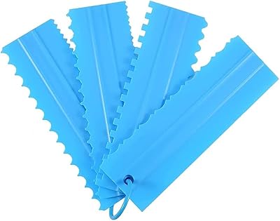 Universal cake scraper, 4 pieces, set of proof of paste with pp cream scraper, DIY cooking accessories.. DIAYTAR NIGERIA: Where every purchase is affordable and delivery is always within a week.
