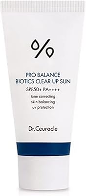 [Dr.Ceuracle] Pro BALANCE BIOTICS CLEAR UP SUN SPF 50+ pa +++ (1.7 fl.oz) | A probiotic sunscreen | Founder corrector, balancing the skin, soft moisturizing sunscreen with high UV protection.. DIAYTAR NIGERIA: Your affordable marketplace with reliable 5-8 day shipping across Nigeria.