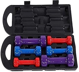 Ultimax - Set of dumbbells with transport bag, set of dumbbells in vinyl/neoprene, matching colors for home sports halls.. Unlock a world of affordable products with DIAYTAR NIGERIA's expansive e-commerce platform.