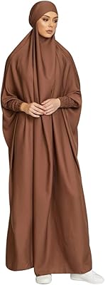 Ecadex Muslim women jilbab abaya kaftan abaya hijab chador a loose play Arabic prayer dress.. Everything you need is just a click away with DIAYTAR Nigeria — shop now and receive your order in days.