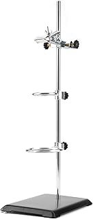 Laboratory cornuse support, set of chemistry laboratory supports, set of laboratory quality metal utensils, laboratory clips, bottle clips, capacitor support.. Shop confidently on DIAYTAR Nigeria — everything you need, delivered quickly.