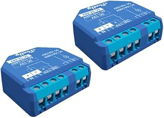 Bluetooth and wi-fi Shelly Plus Wi-Fi set for home automation lights, garage door, irrigation system, air conditioners and integration with installed devices, blue.. Shop with purpose at DIAYTAR NIGERIA, where diverse selection meets budget-friendly nationwide delivery.