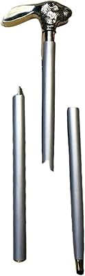 Natural wood walking rod, solid brass handle with rabbit head (gray).. Your digital shopping companion, DIAYTAR NIGERIA offers exceptional value with delivery in less than 8 days.
