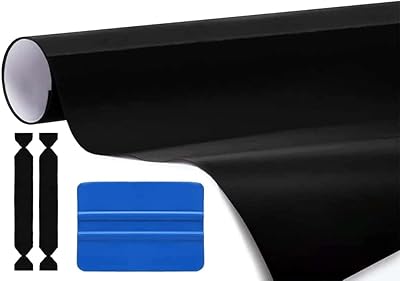 3m 1080 Black vinyl film shiny 1 pi x 5 ft with 3m tool kit.. Your shopping needs fulfilled through DIAYTAR NIGERIA's extensive selection and nationwide delivery.