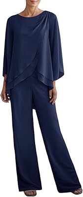 2 -piece costume in silk muslin for women, pants for the mother of the bride, asymmetrical hem, ups and pants, wedding ball outfit.. DIAYTAR NIGERIA delivers satisfaction with every purchase through our affordable and reliable service.