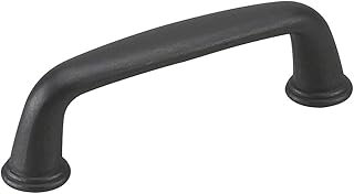 Richelieu Hardware BP876900 Nantes 3 -PUR collection (76.2 mm) center with center, traditional wardrobe handle, matt black.. DIAYTAR NIGERIA: Where online shopping becomes effortless with budget-friendly nationwide delivery.