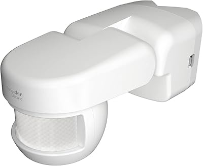 Standard exterior motion detector Schneider Electric CCT56P004, 120 degree motion sensor.. Affordable online shopping is just a click away with DIAYTAR Nigeria.