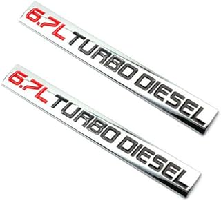 2 rooms 6.7 l turbo diesel aluminum hood replacement insignia emblem signage plate for hood car chest bcf gsl.. DIAYTAR NIGERIA: Your affordable shopping destination with thousands of products delivered in days.