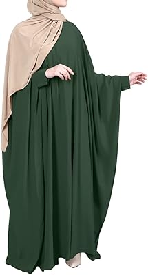 Boow Dress for Muslim women, wide sleeves, bats, zipper on the front, long Islamic caftan, Middle East.. Whether you're in Lagos, Abuja, or anywhere in between, DIAYTAR Nigeria ensures your online shopping experience is smooth, affordable, and fast.