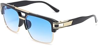 Square sunglasses of classic oversized, gold alloy frame without mount, UV400, Sunglasses Mode for men and women, square frame, Trendy designer.. Discover why millions choose DIAYTAR for affordable online shopping with delivery in just 5-8 days.
