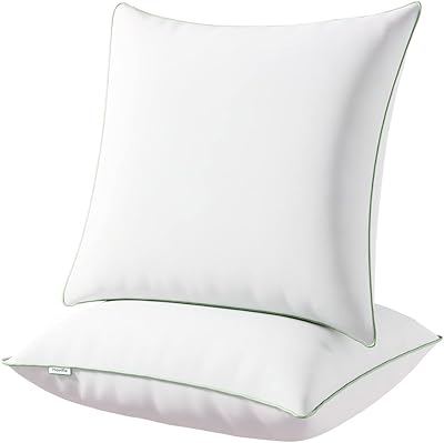 Novilla pillow 65 x 65 cm, 1400 g, height adjustable pillow, square bedroom pillow, white bed pillow with zipper, washable pillowcase.. Discover the joy of online shopping with DIAYTAR NIGERIA's budget-friendly prices and reliable shipping.