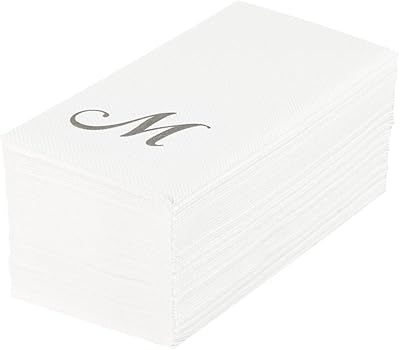White paper towels Luxenap Rectangular Letter M Silver Air.. Your new favorite way to shop online — DIAYTAR Nigeria.