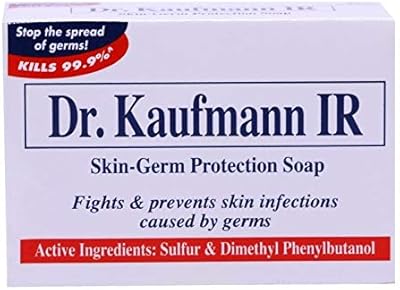 Dr. antibacterial soap. Kaufmann IR for all skin types (80g).. Discover the perfect shopping balance at DIAYTAR NIGERIA with competitive prices and prompt delivery.