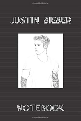 Justin Bieber notebook: lined notebook for a single fan | version # 4.. The best online shopping experience in Nigeria — DIAYTAR delivers it all.