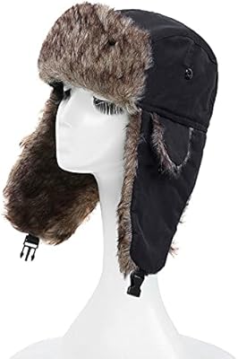 Russian Hat unisex hot with soldier ears, bombardier hat, winter ski hat.. DIAYTAR NIGERIA: Where affordability meets variety in Nigeria's most comprehensive online marketplace.