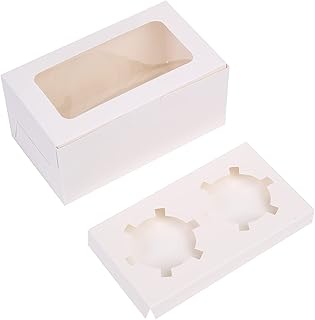 Cupcake box 2 Red Dot Gift® cavities (12) with insert.. Discover endless possibilities with DIAYTAR NIGERIA's comprehensive selection and reliable shipping.