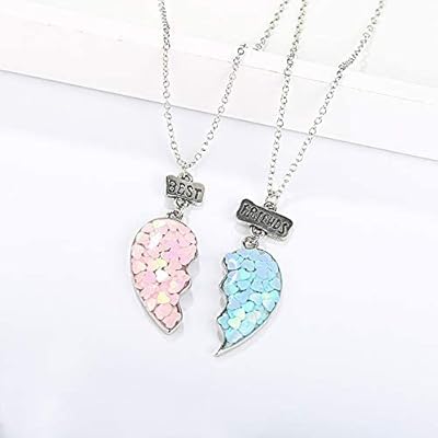 Friendship necklace The white shop for girls, matching necklaces for best friends, birthday and Christmas gifts for best friend, heart necklace for two.. Your shopping needs fulfilled through DIAYTAR NIGERIA's extensive selection and nationwide delivery.