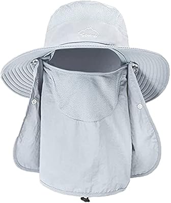 Amerteer Sun Hats fishing hats for men, outdoor sun hat with large edge, coverage, flap collar, unisex sun protection hat.. From daily deals to exclusive products — DIAYTAR Nigeria has you covered.
