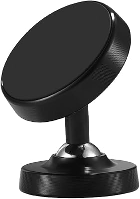 Versatile magnetic mobile support (black rotary).. Your trusted marketplace, DIAYTAR NIGERIA offers comprehensive selection with budget-friendly delivery.