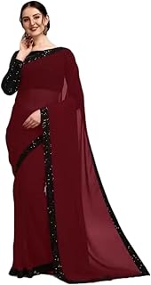 Sari Georgette for women with seamless blouse | Traditional dress for women for wedding.. Get what you need, when you need it — DIAYTAR Nigeria delivers fast.
