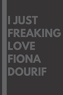 I love Fiona Dourif: Lined notes book, birthday present for lovers of Fiona Dourif: (6 x 9 inch) (110 pages).. DIAYTAR NIGERIA stands as your affordable shopping ally with nationwide delivery in just 5-8 days.