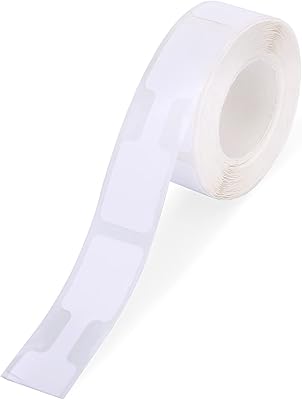 LANRU jewelry label sticker, self-adhesive self-adhesive paper resistant oil and tear for the DP23 series, 1 roller 14x53mm, 100 sheets.. DIAYTAR NIGERIA: Where shopping meets satisfaction with affordable prices and prompt delivery services.