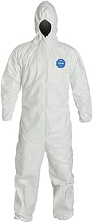 Tyvek Ty127s combination with breathable disposable hood and elastic wrists, white, individually wrapped (pack of 25).. DIAYTAR NIGERIA delivers on our promise of variety, affordability, and prompt nationwide service.